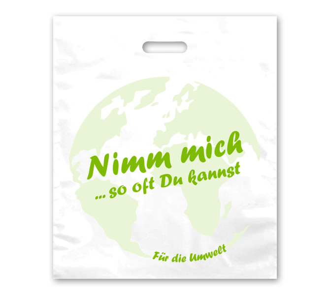 DKT-Tasche "Nimm mich" 38 x 45 cm